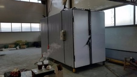 Линия порошковой покраски КРАСТЕХ на производстве ООО «Профстрим», Иваново, Ивановская область