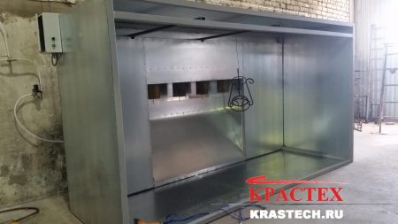 Линия порошковой покраски КРАСТЕХ на производстве ООО «Кострома пластик», Кострома